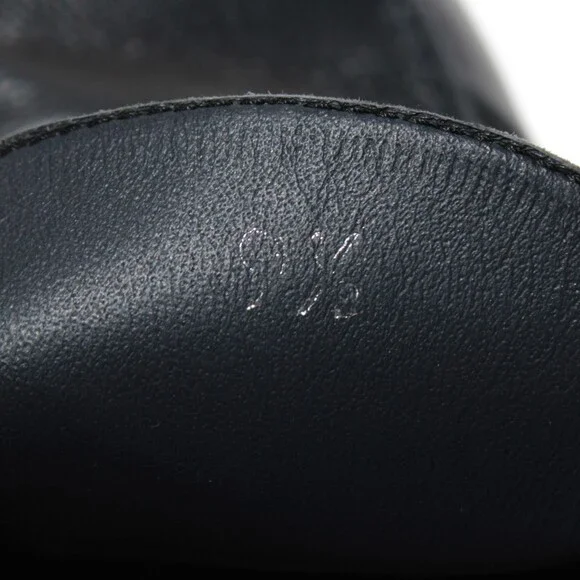 Di Bianco NWB Etna Pebble Leather Loafers / Drivers Size 42.5 (US 9.5) in Navy